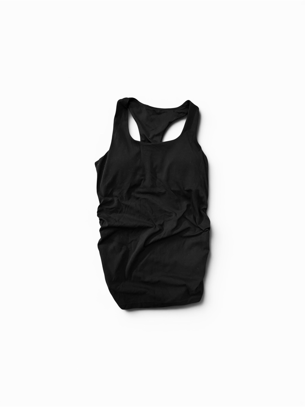 Maternity Black Racerback Tank Top - Women